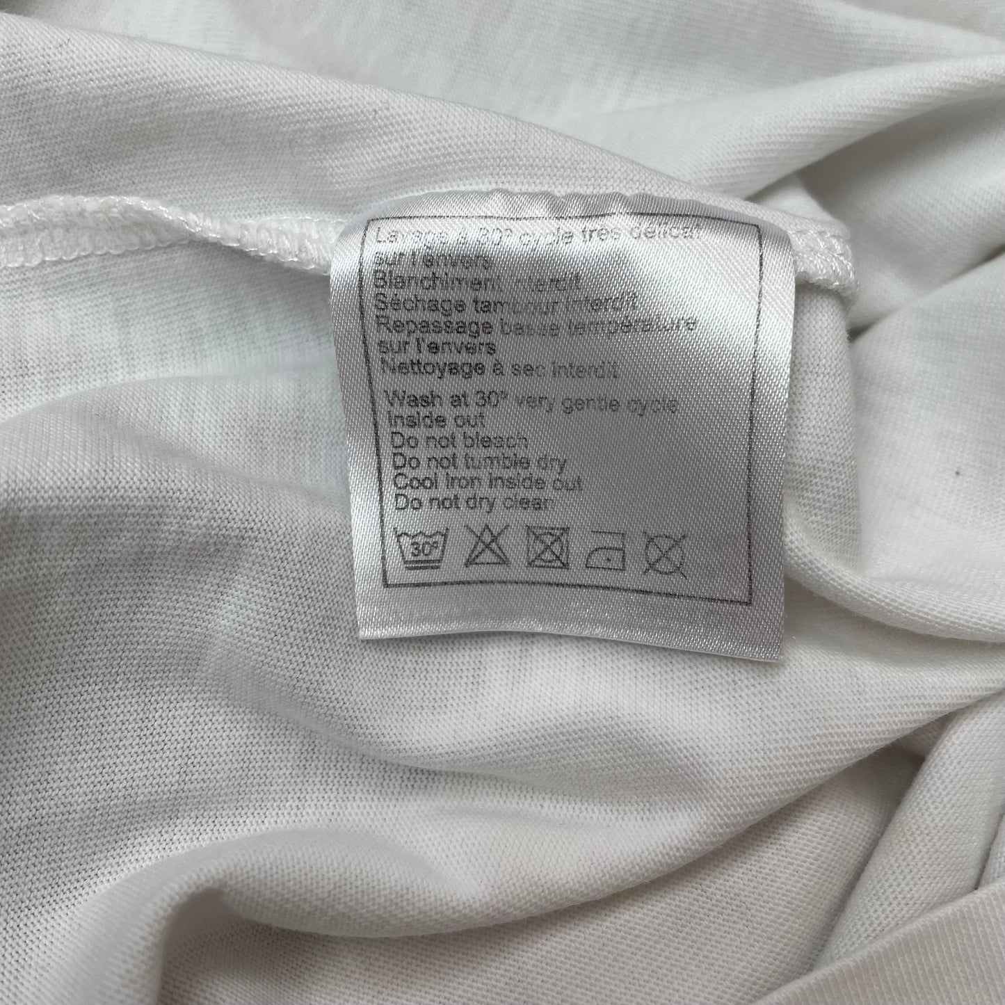 (M) Chanel Uniforms Logo Longsleeve schwarz weiß