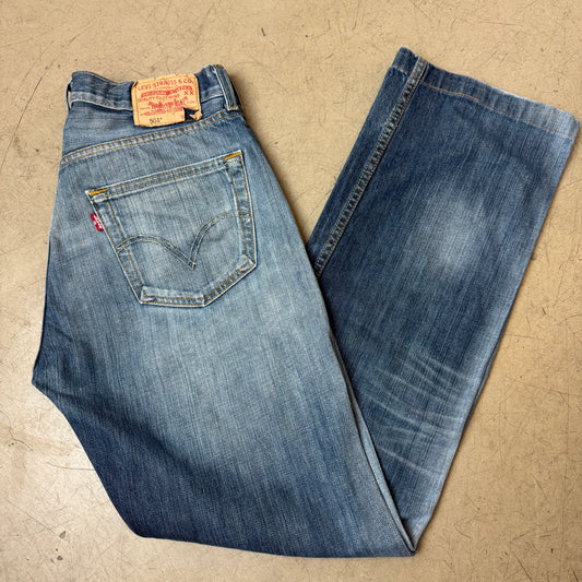 (M) Faded Levi’s 501 Jeanshose W33/L36
