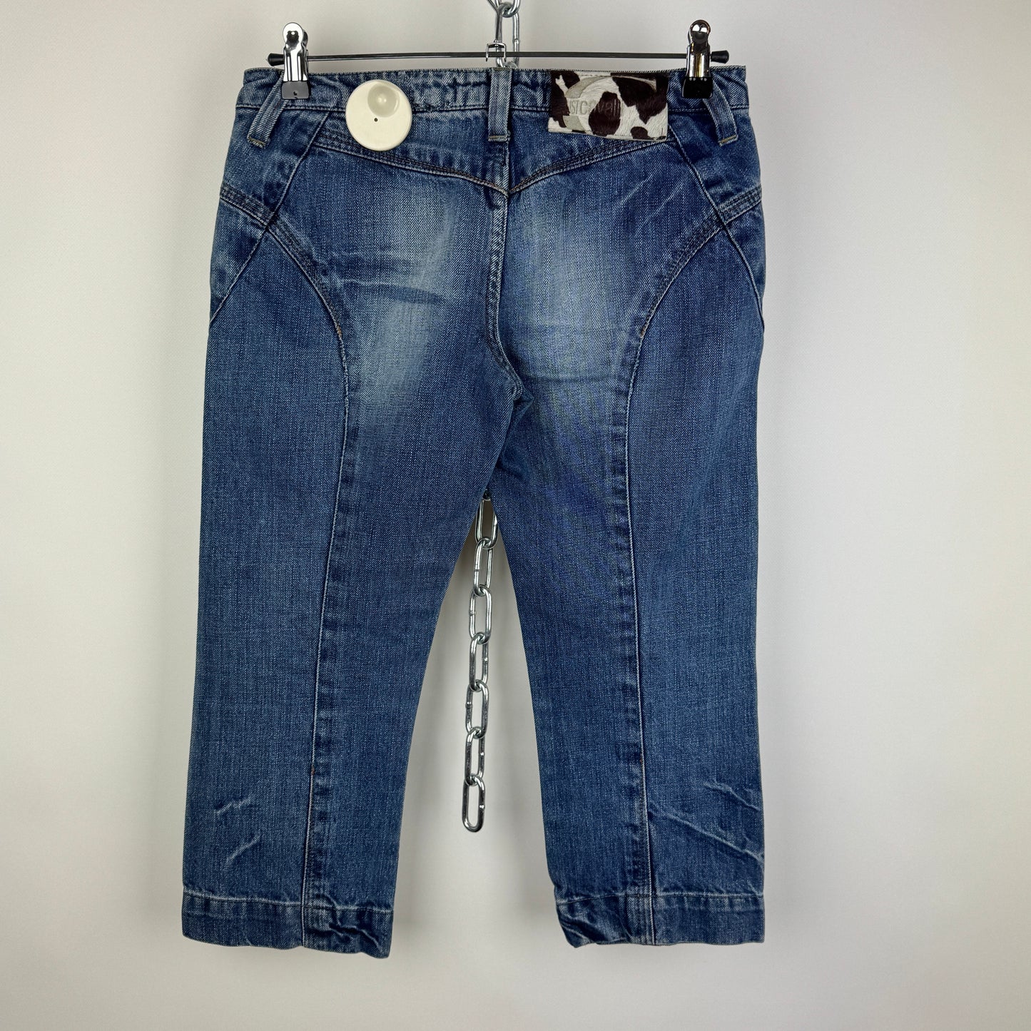 (S-M) CAVALLI JEANS SHORTS