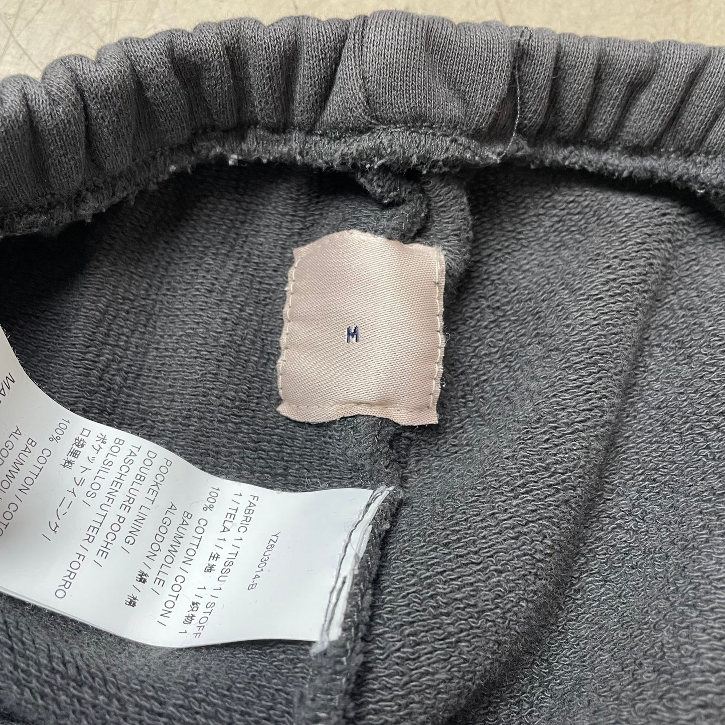 (M) Calabasas Agoura Jogging Pants Jogger washed black