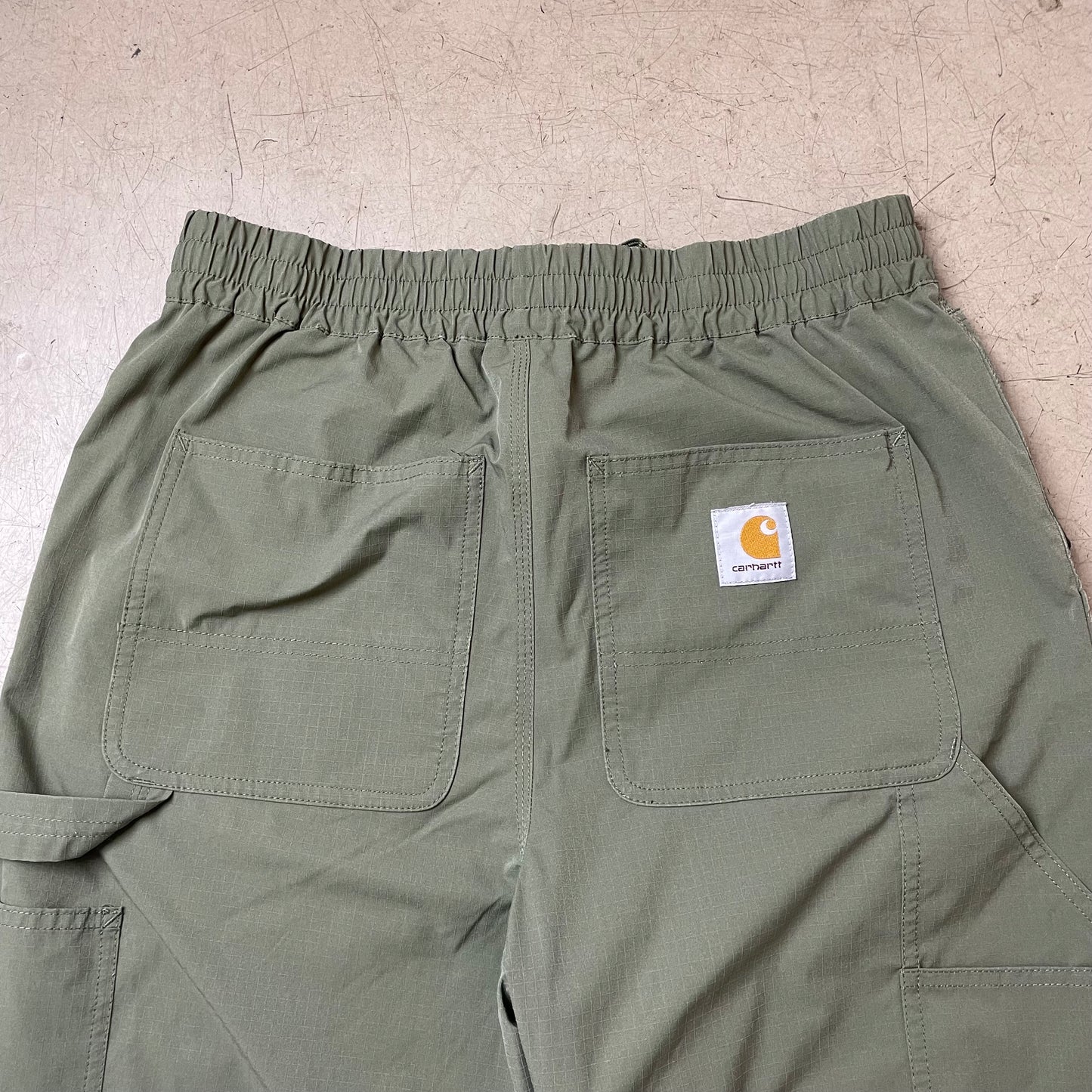 (S) Carhartt Work Pants Stoffhose olivgrün