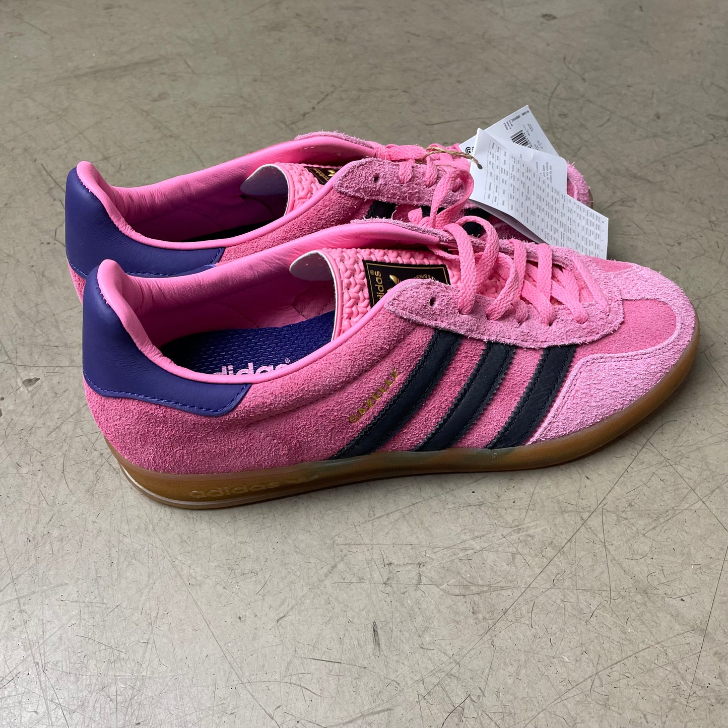 (42 2/3) Adidas Gazelle Pink rosa Sneaker