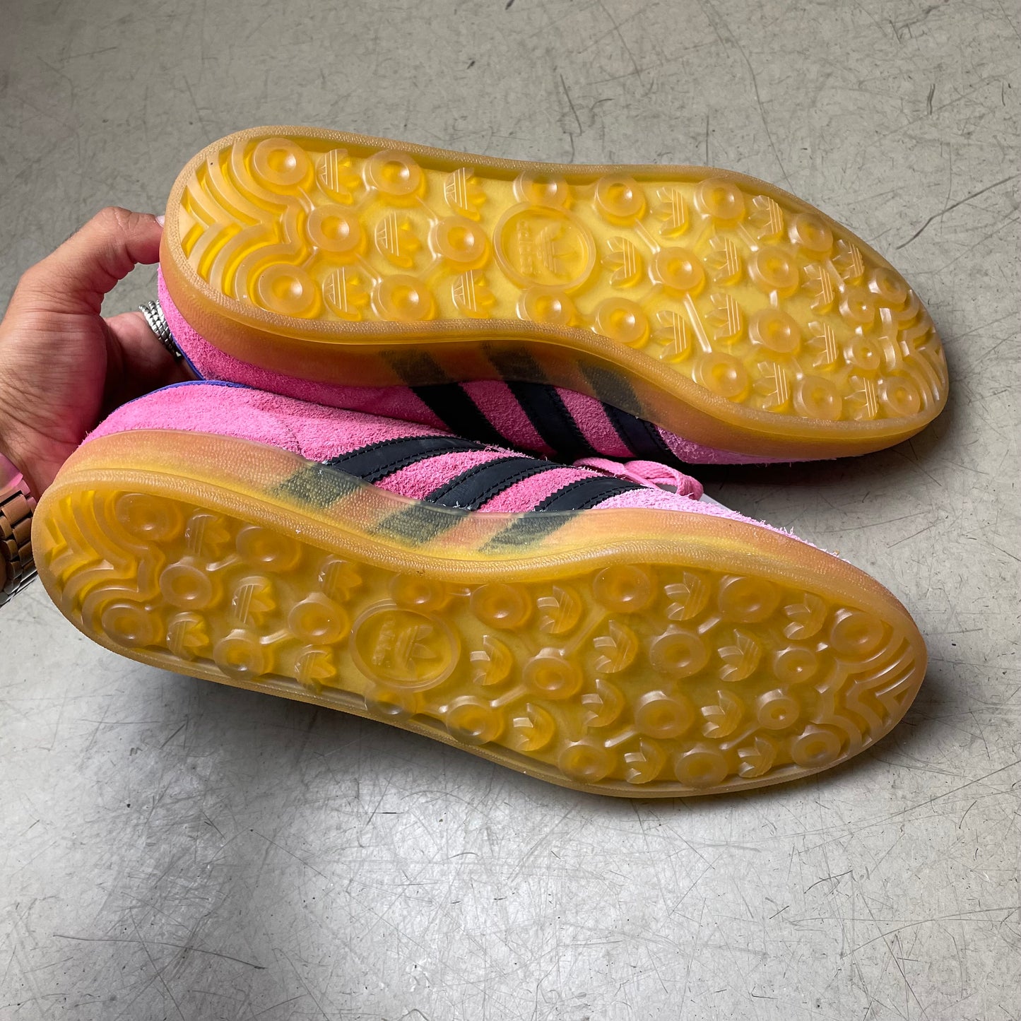 (42 2/3) Adidas Gazelle Pink rosa Sneaker