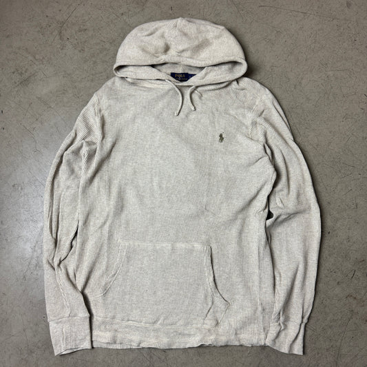 (L-XL) Ralph Lauren Waffle Cotton Hoodie