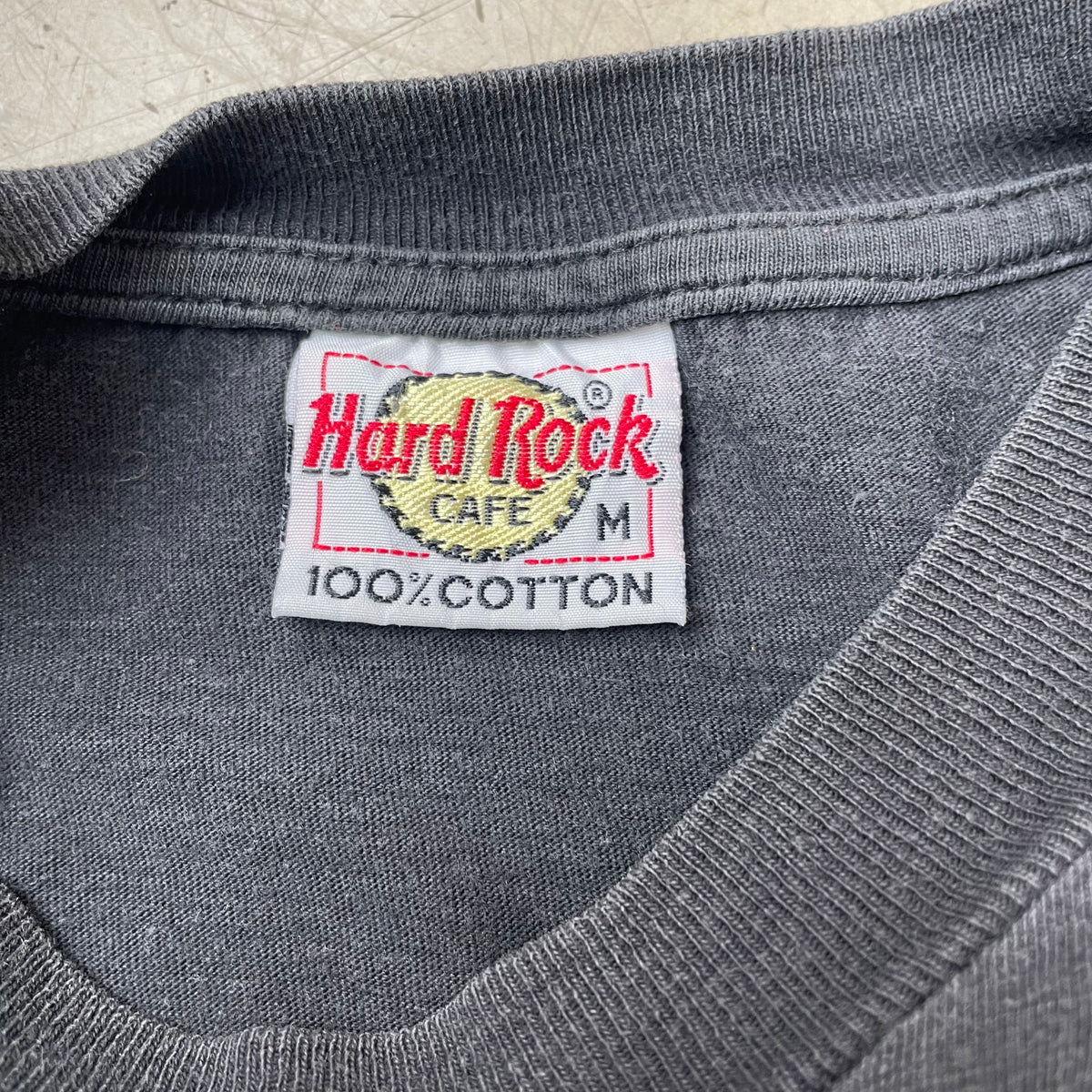 (M) Vintage Hard Rock Café Amsterdam Tshirt schwarz