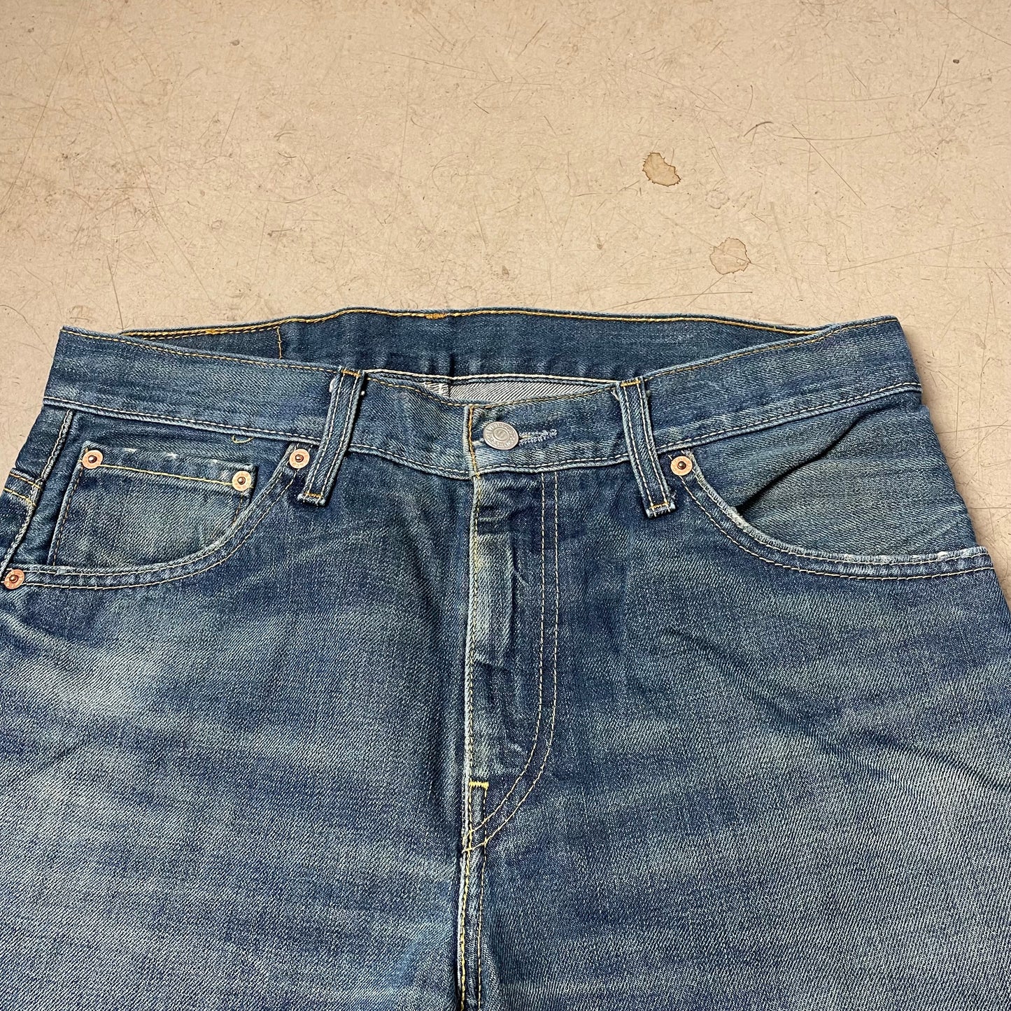 (L) Levi’s 507 Jeanshose faded blau W31L32