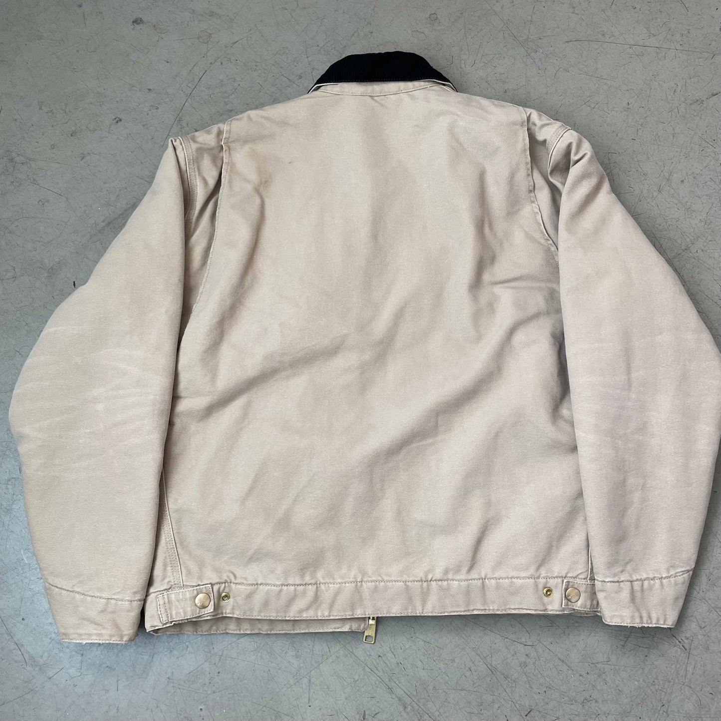 (L) Carhartt Padded Detroit Jacke beige