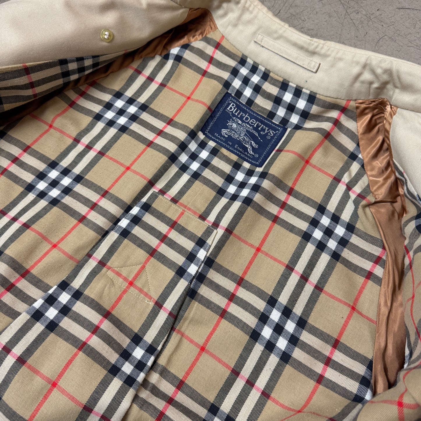 (WMN S-M) 1980s Burberrys Trench Coat