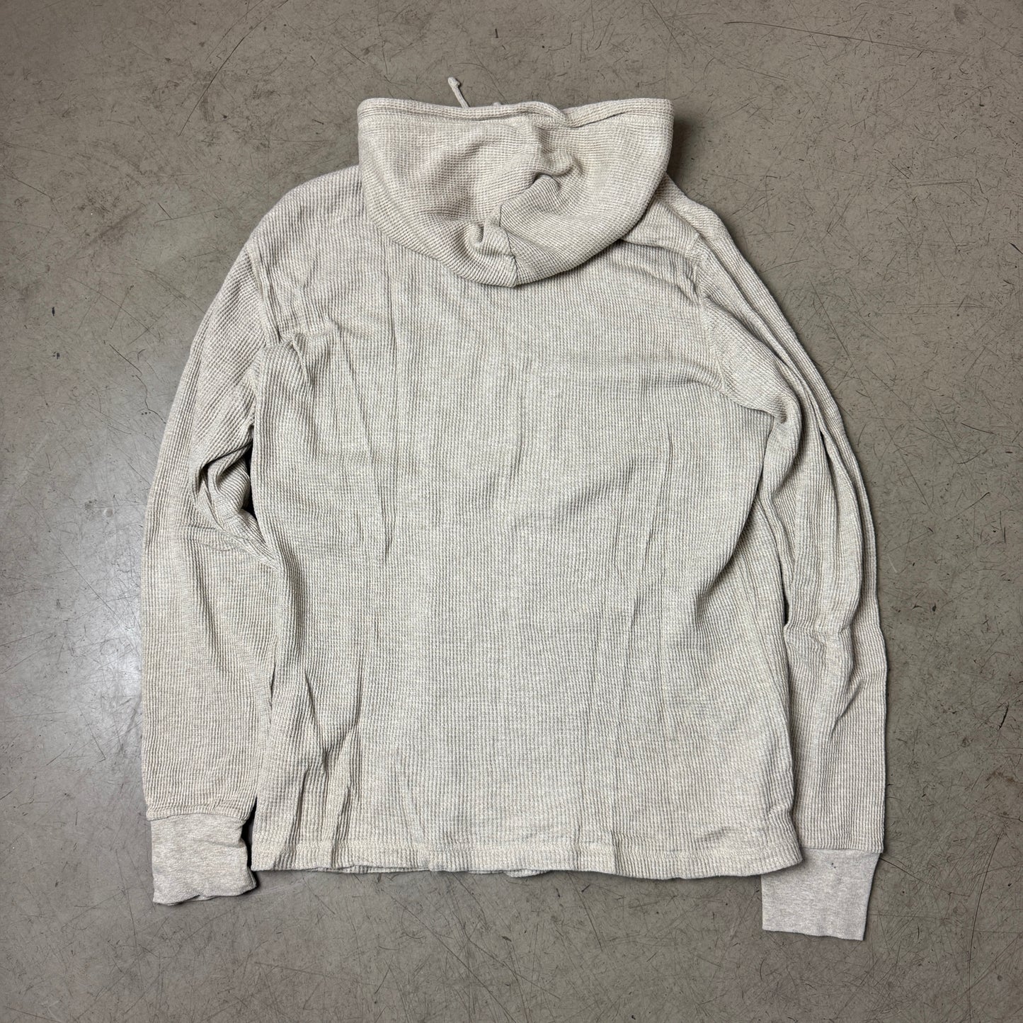 (L-XL) Ralph Lauren Waffle Cotton Hoodie