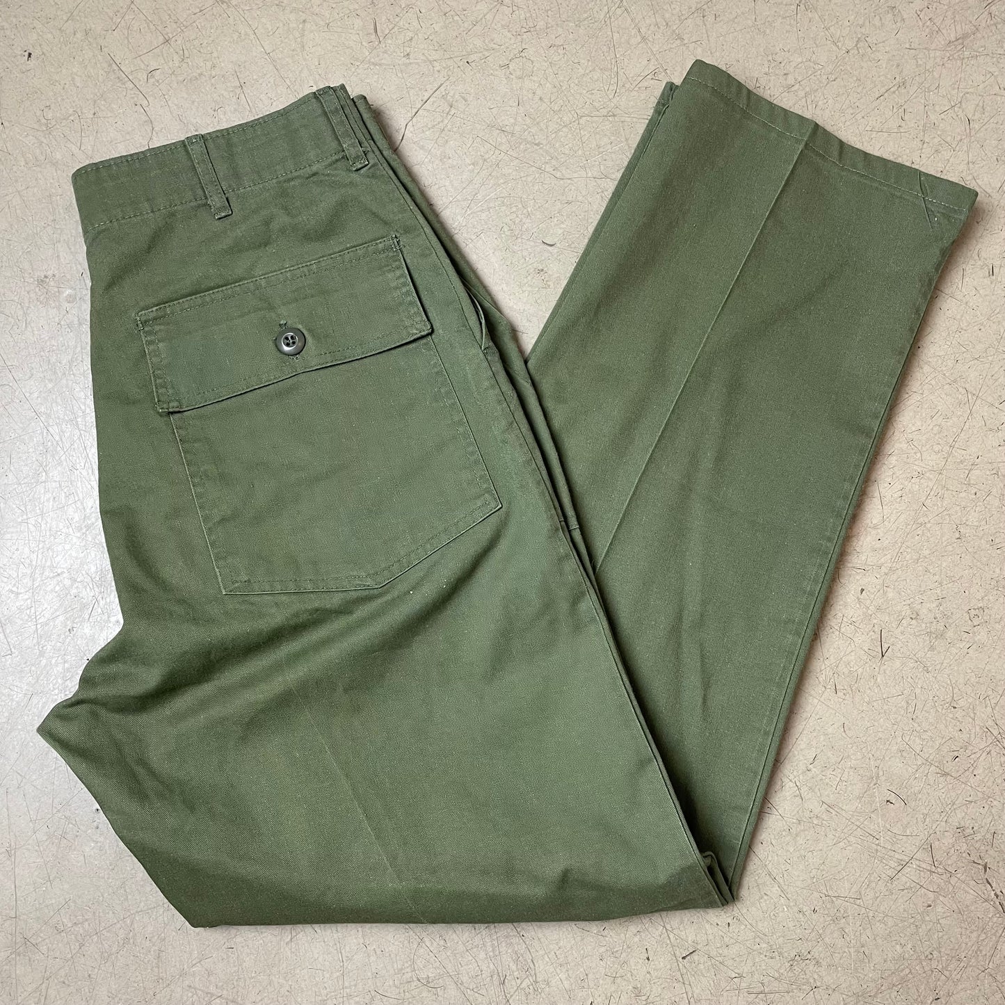 (L) US Army Front Pocket Utility Fatigue Pants olivgrün