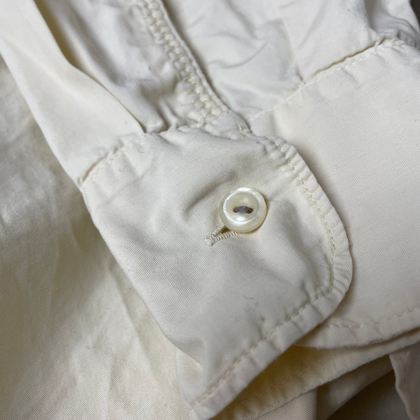(XL) Vintage Stone Island Marina Pocket Shirt Hemd beige Creme