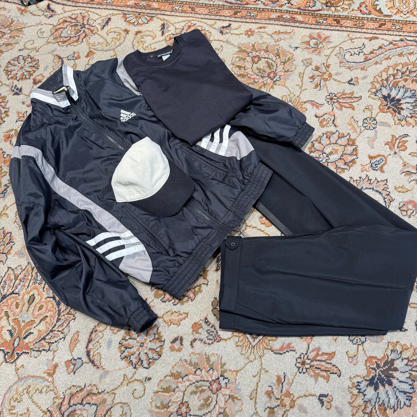 VINTAGE "TRACK BRANDED" MYSTERY OUTFIT