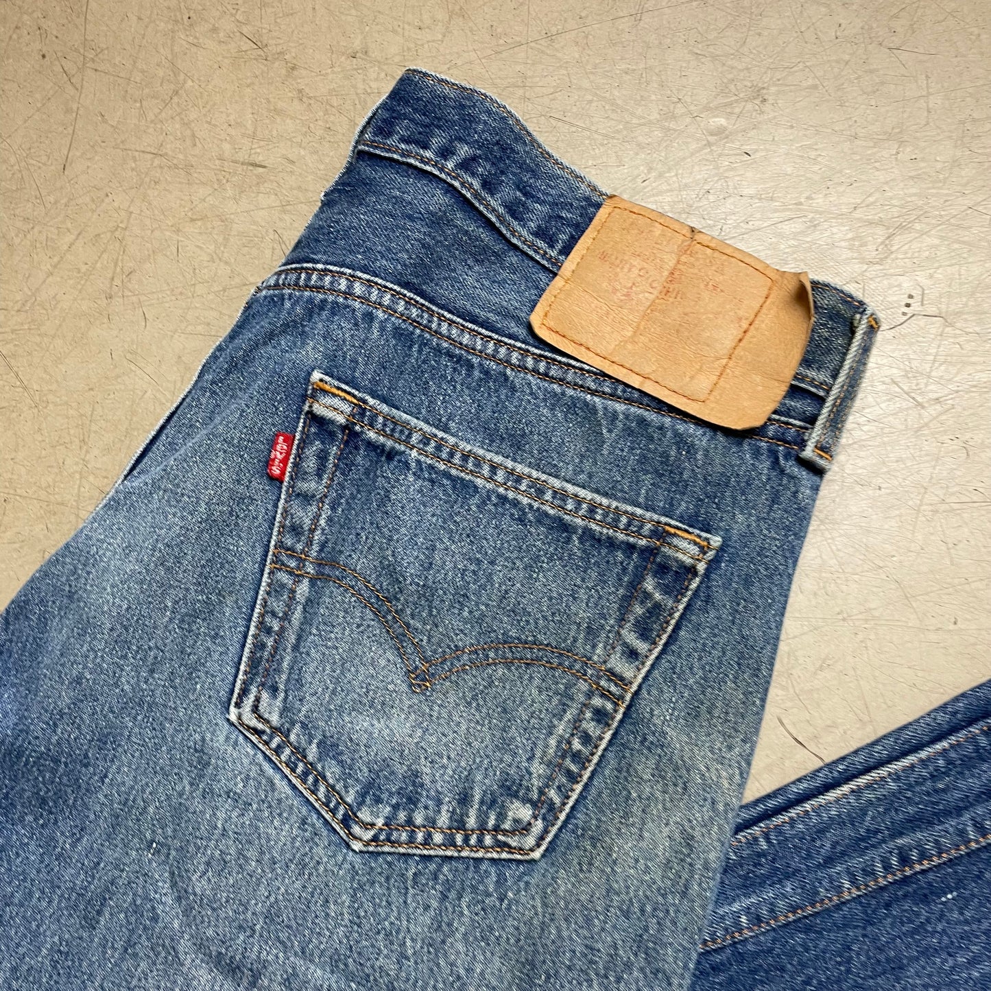 (L-XL) 1996 Levi’s 501 Jeanshose W38L32
