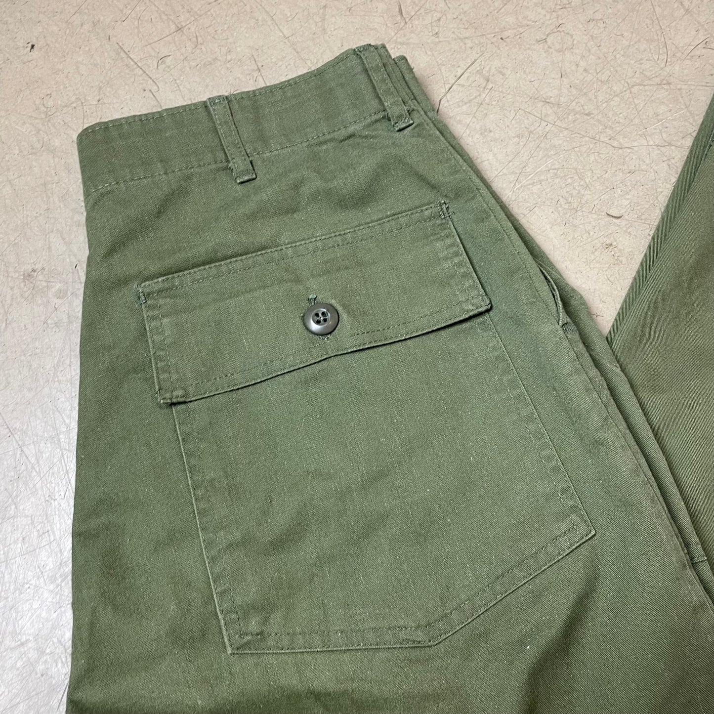 (L) US Army Front Pocket Utility Fatigue Pants olivgrün