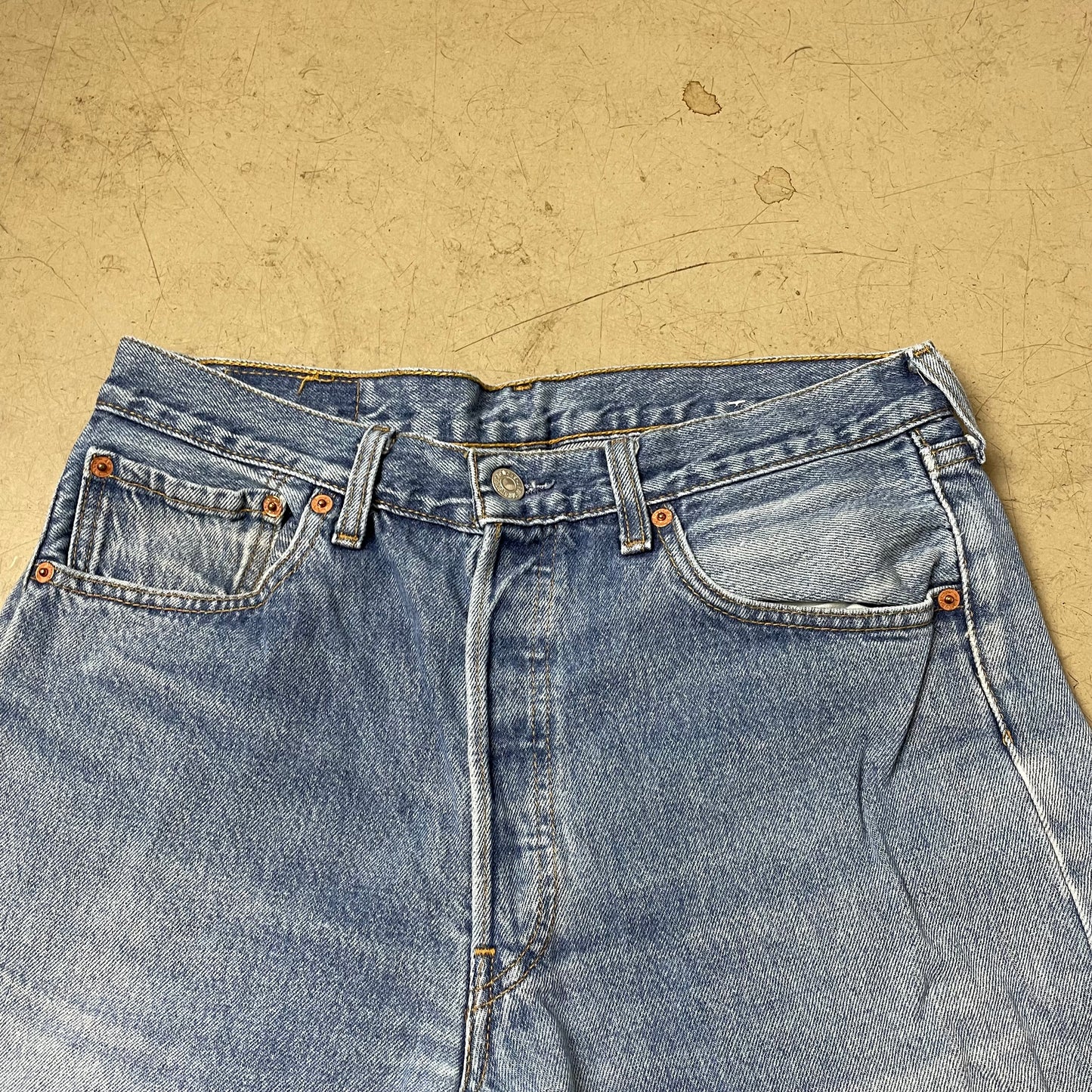 (M) Levi’s 501 Jeanshose hellblau W33L34