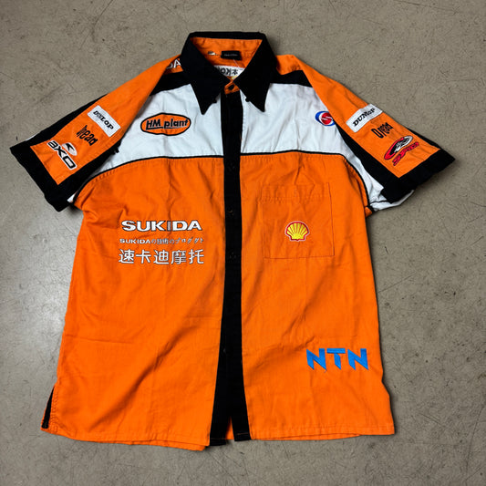 (XXL) Sukida Racing Kurzarm Hemd