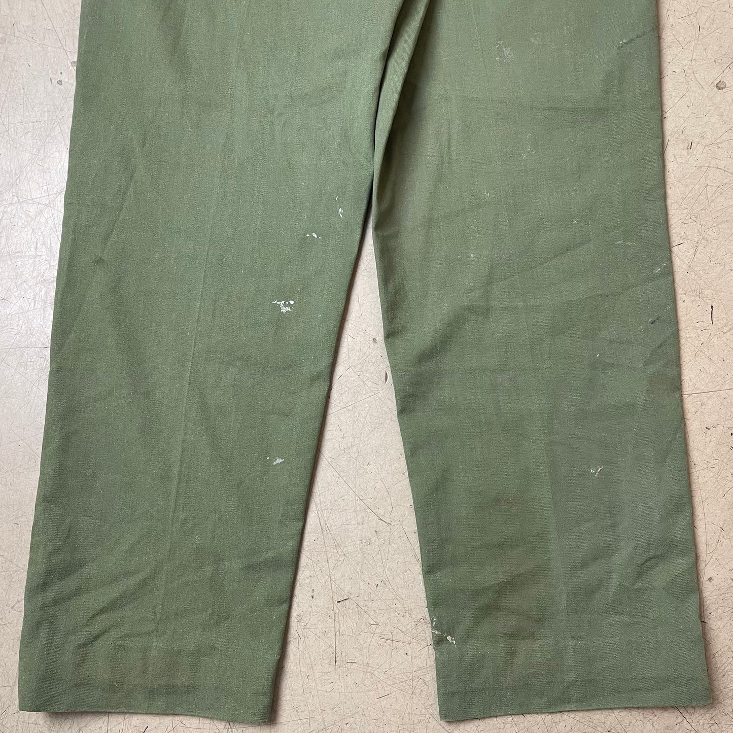 (L) US Army Front Pocket Utility Fatigue Pants olivgrün W34L33