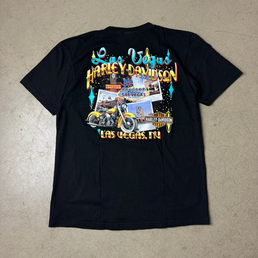 (L) Harley Davidson Las Vegas Biker T-Shirt 2010