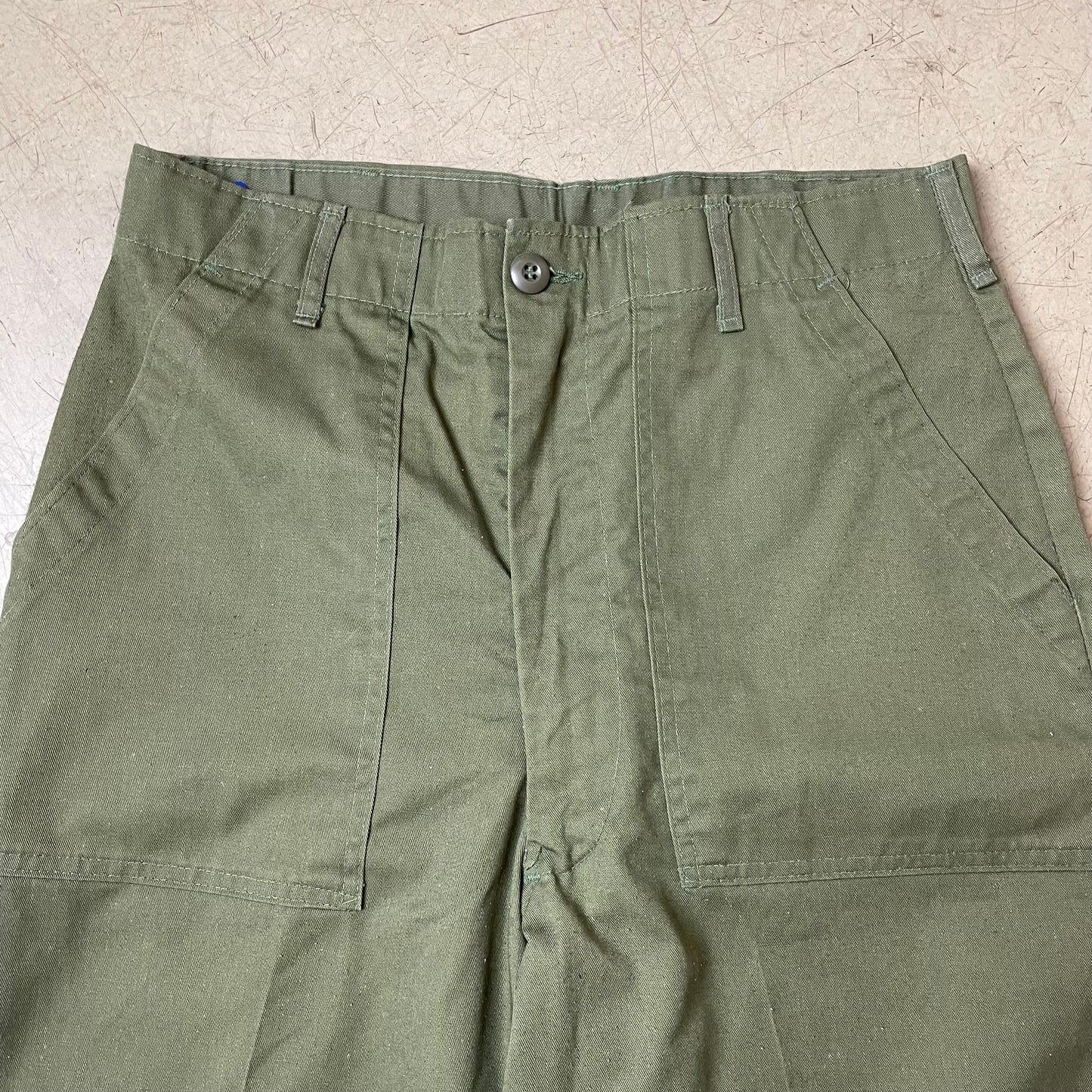 (L) US Army Front Pocket Utility Fatigue Pants olivgrün W34L33