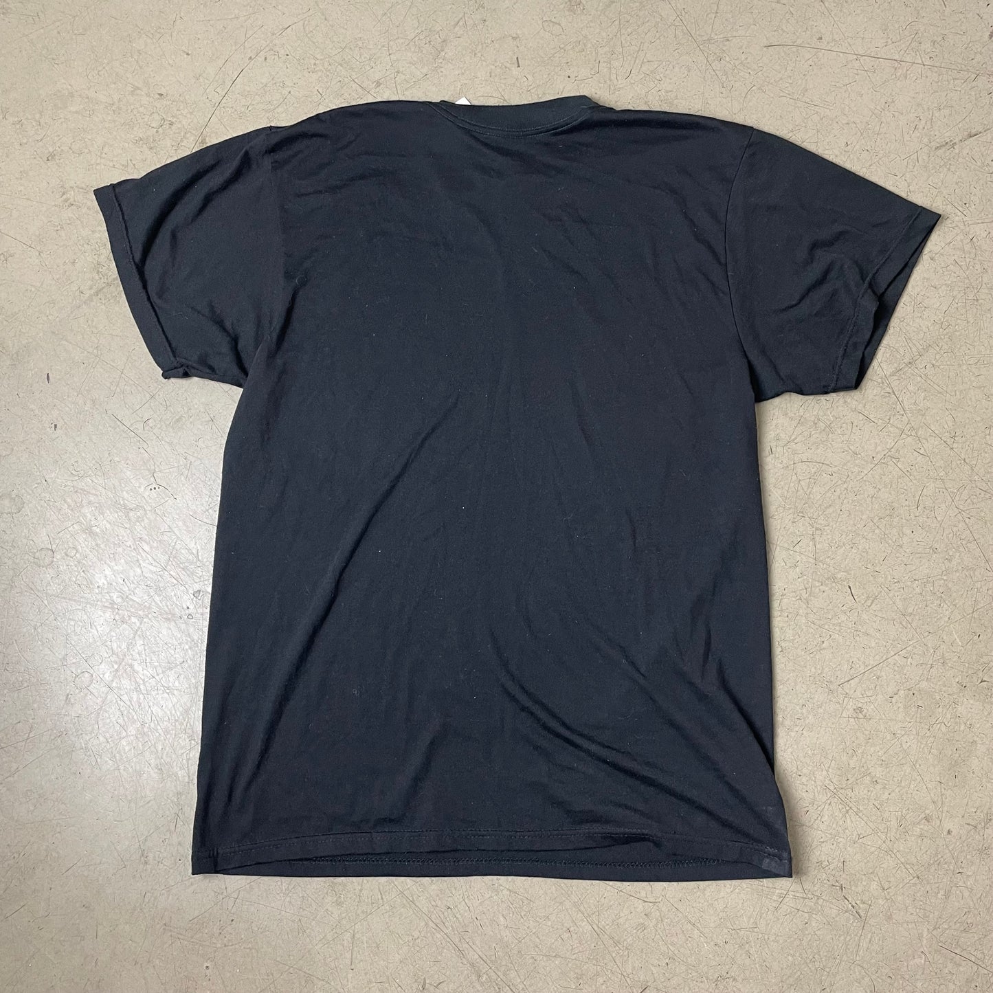 (M-L) US Army Tshirt schwarz gelb