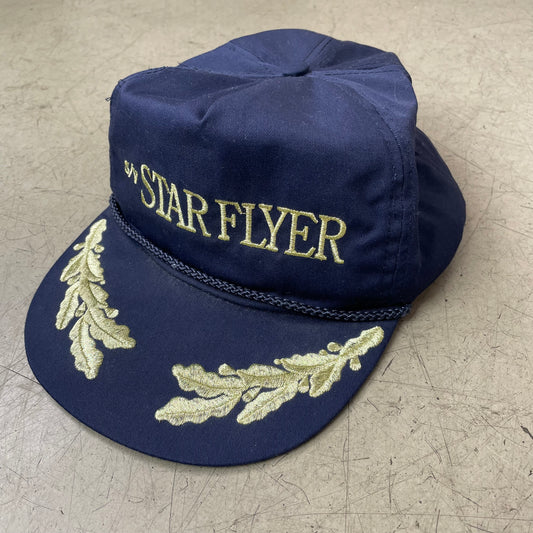 Vintage Star Flyer Cap Navy blau verstellbar