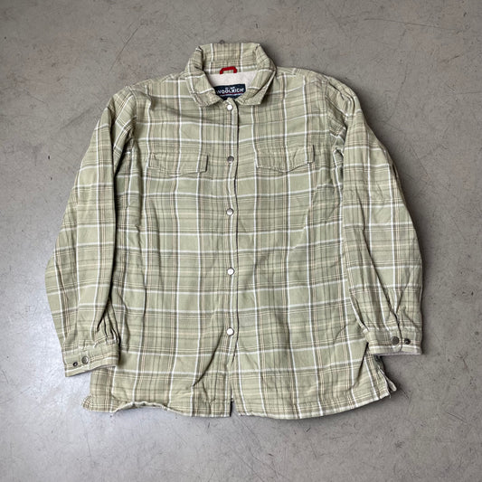 (L) Woolrich Wmn Flanellhemd beige khaki