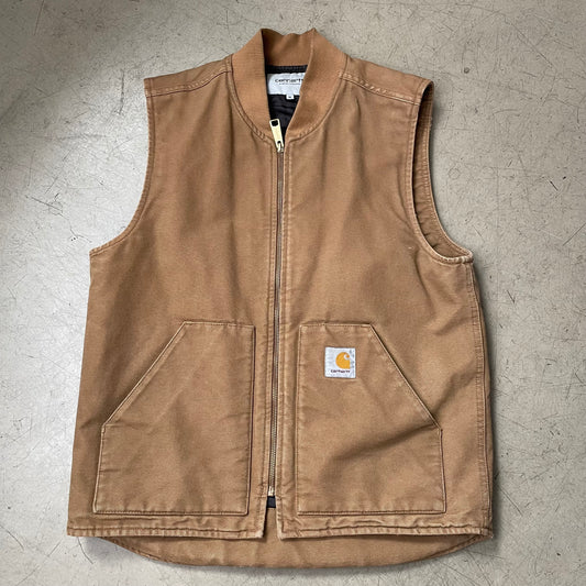 (M) Carhartt WIP Workwear Weste camel braun