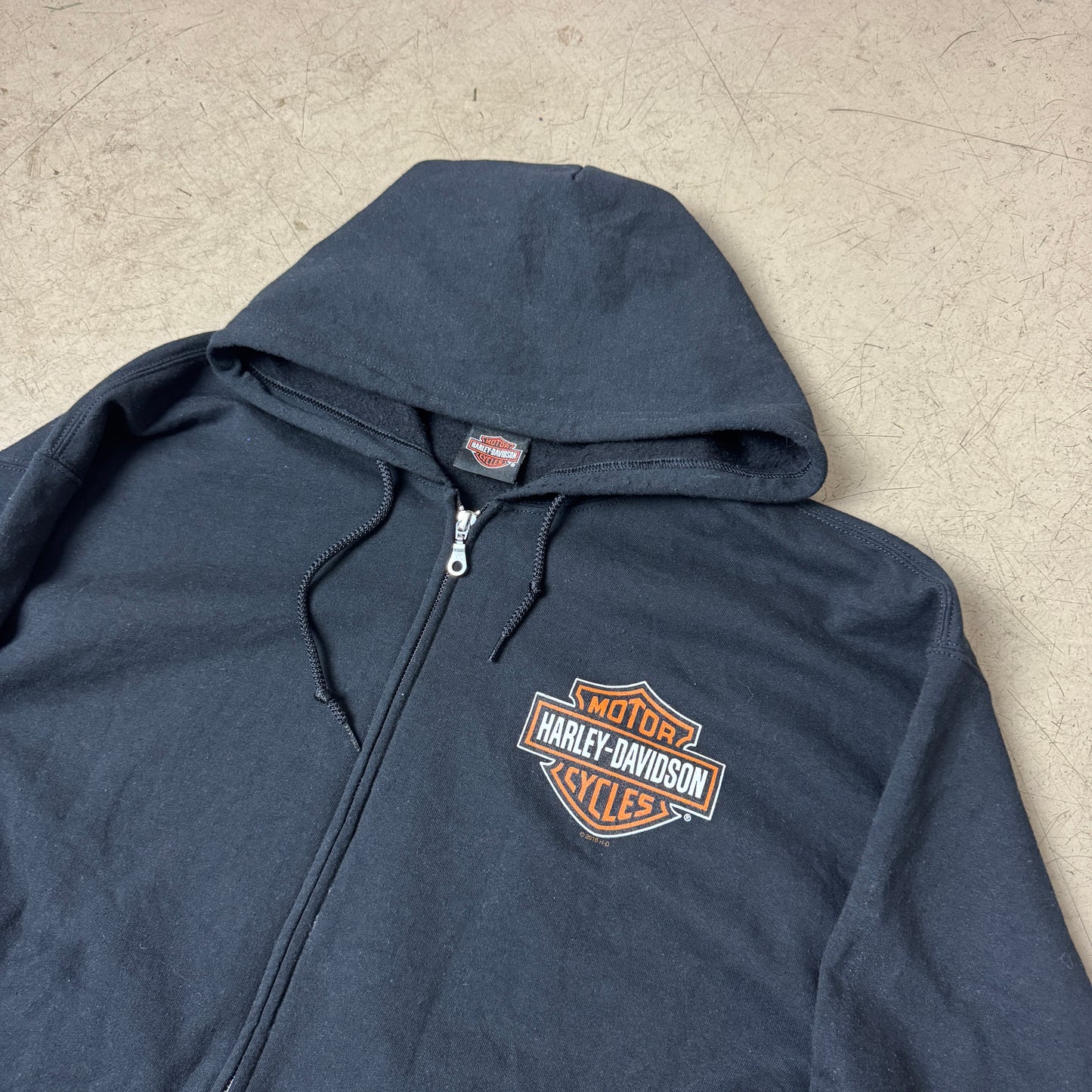 (XL) Harley Davidson Orlando Zip Hoodie