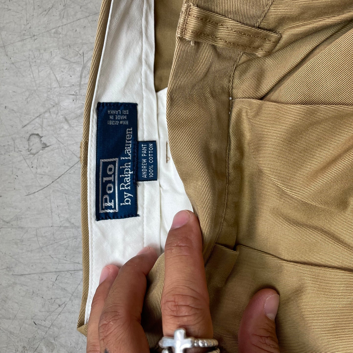 (XXL) Polo by Ralph Lauren Chino Pants W42 beige