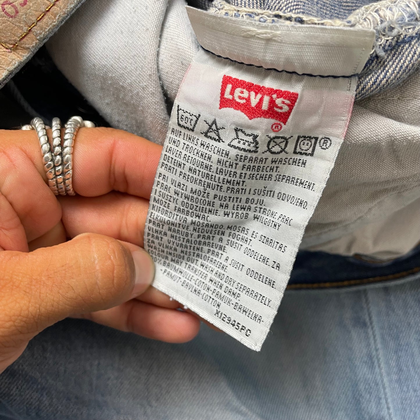 (M) Levi’s 501 Jeanshose hellblau W33L34
