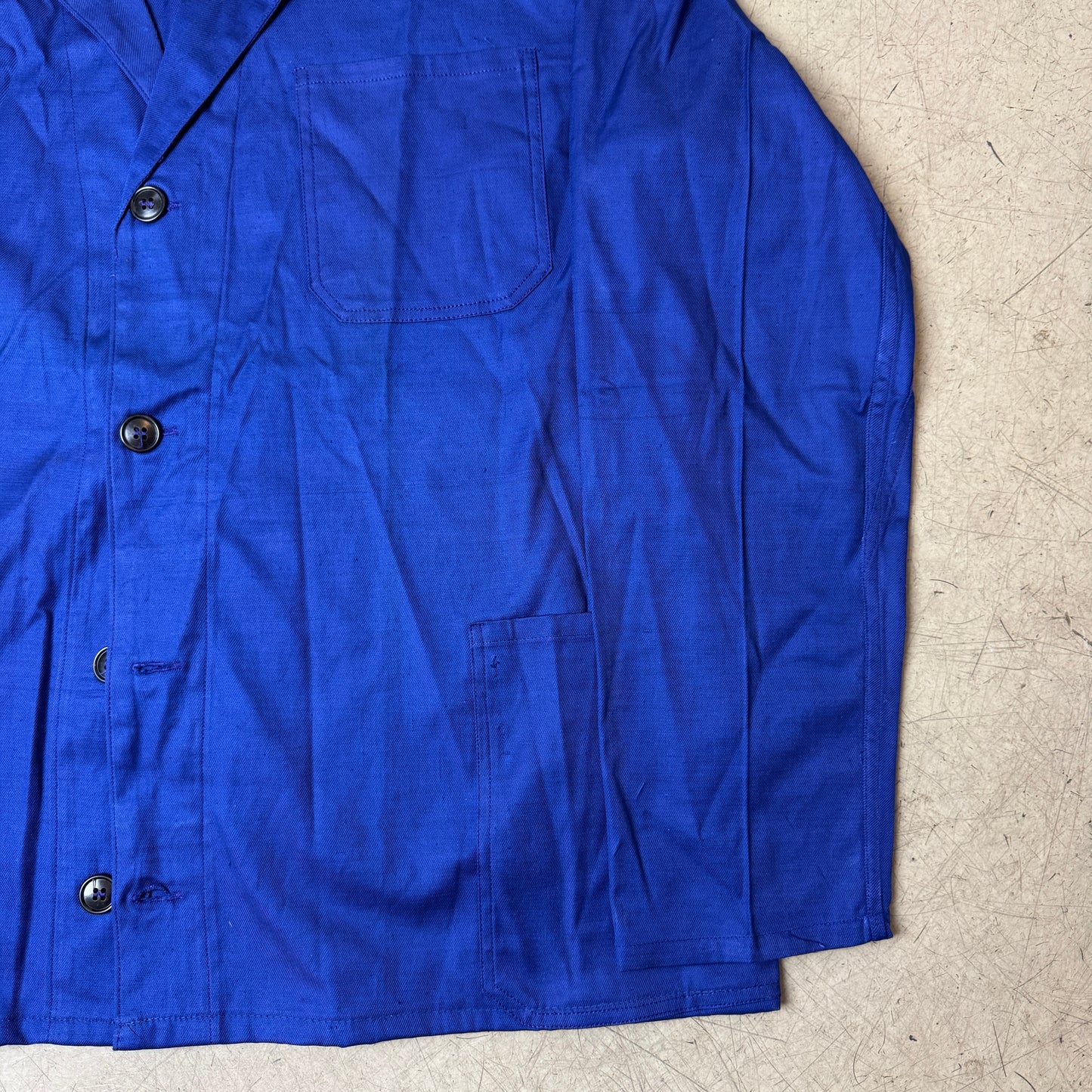 (XL-XXL) French Work Shirt blau