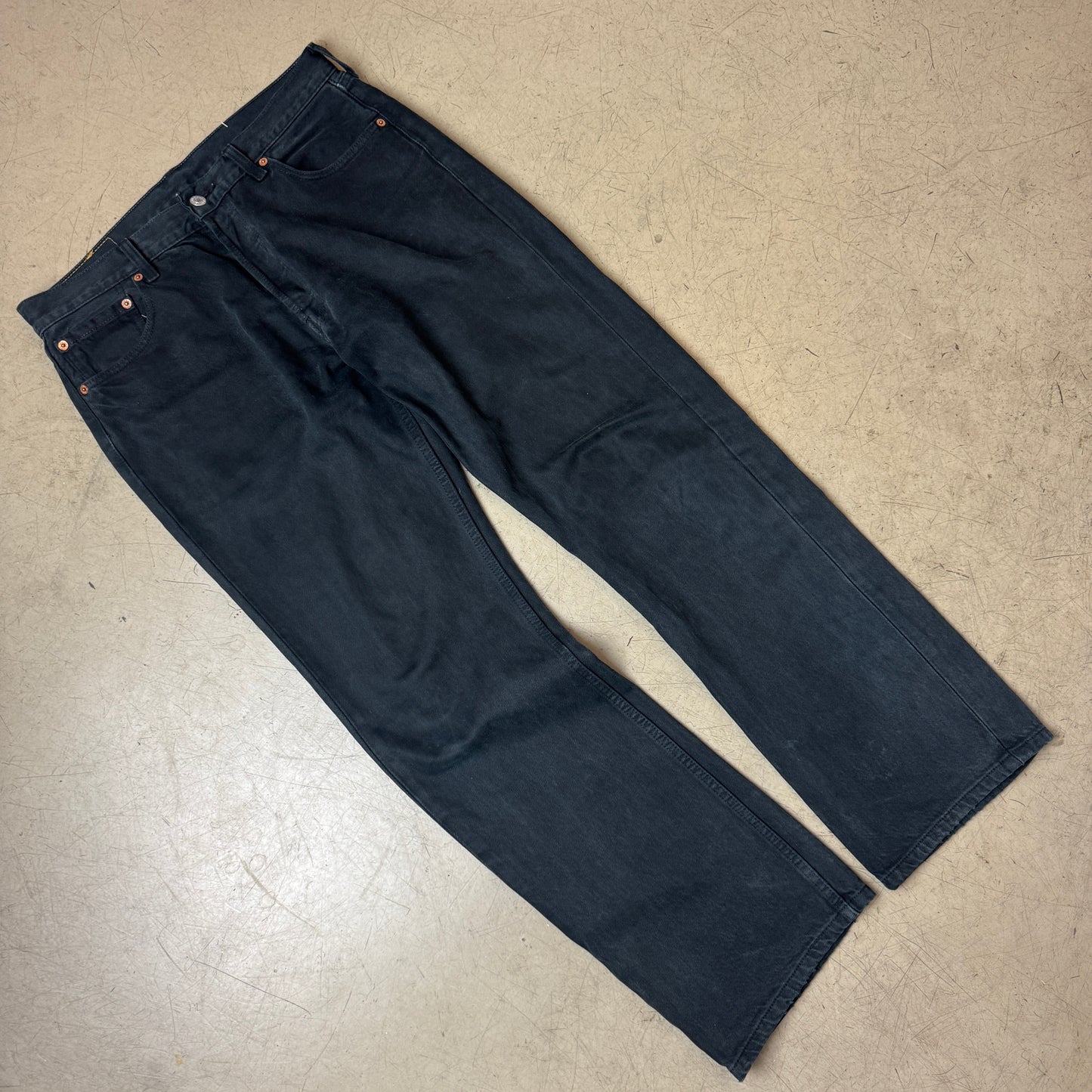 (L) Levi’s 501 Jeanshose schwarz W34/L32