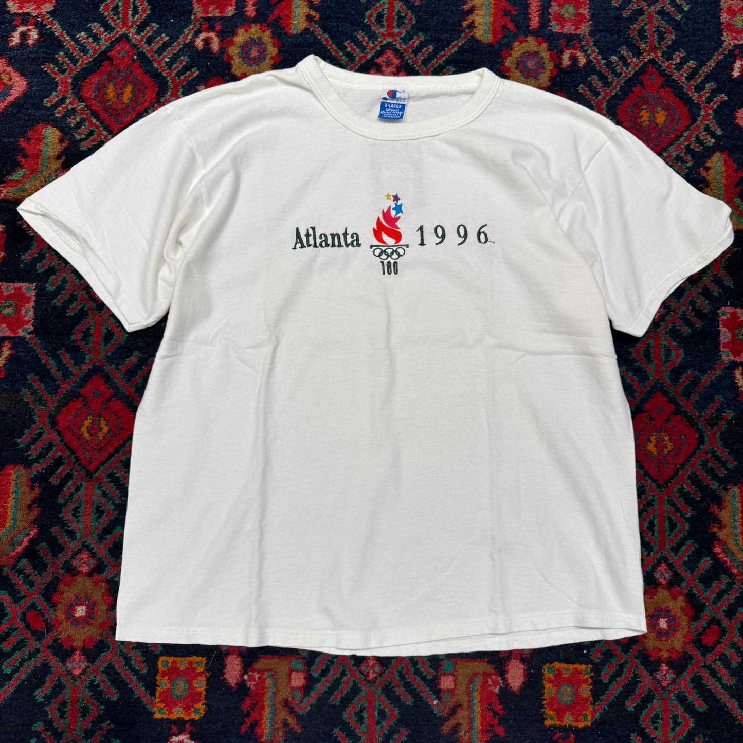 (XL) RARE ATLANTA 1996 OLYMPIC CHAMPION T-SHIRT