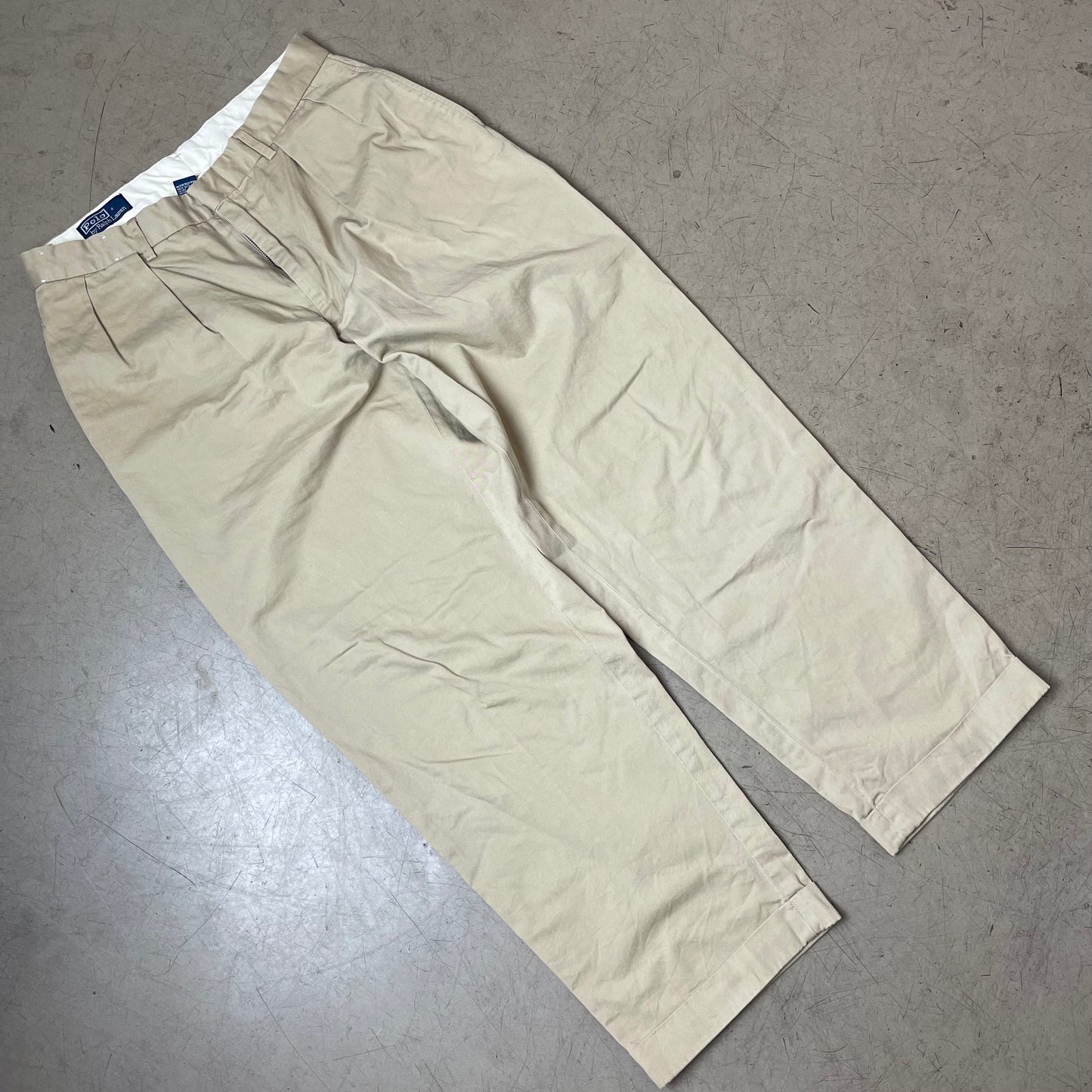 (M) Polo by Ralph Lauren Chino Pants Stoffhose beige W33L30