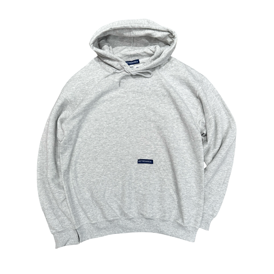 RETROAREA BASIC HOODIE (HEATHER GREY)