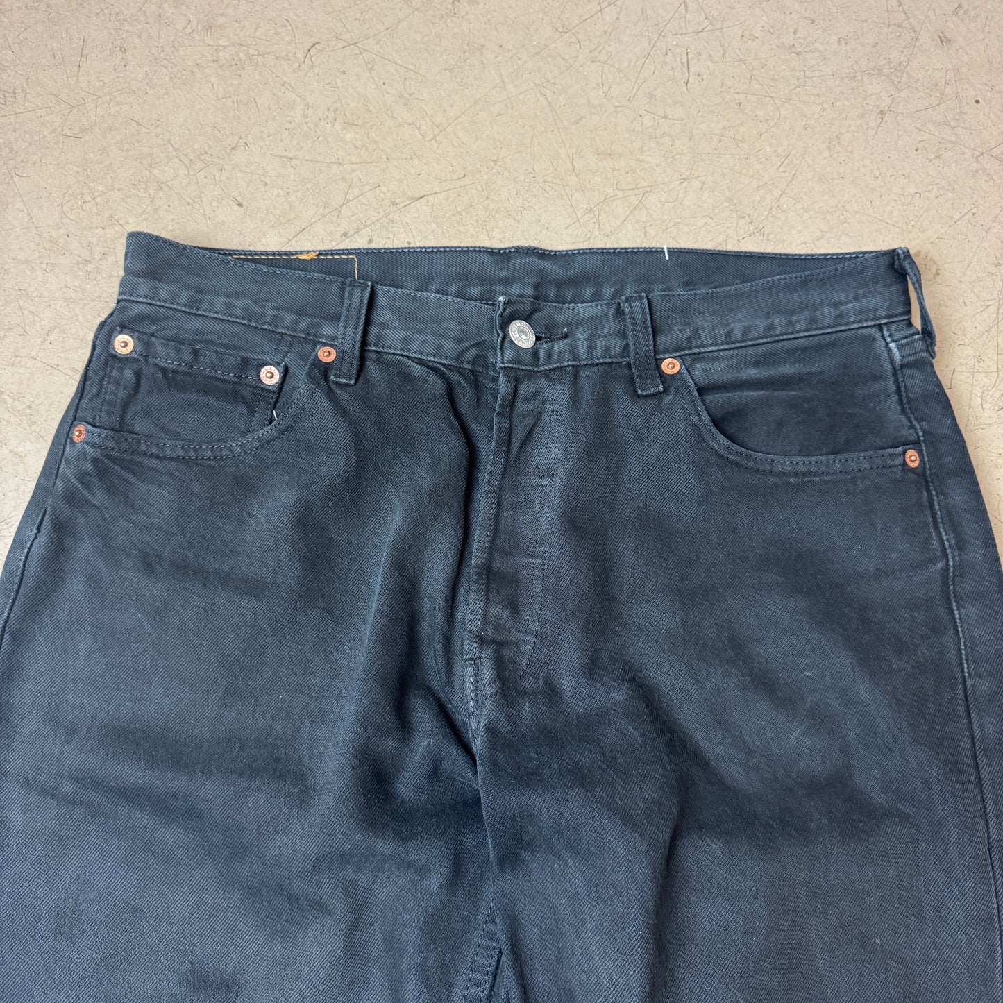 (L) Levi’s 501 Jeanshose schwarz W34/L32