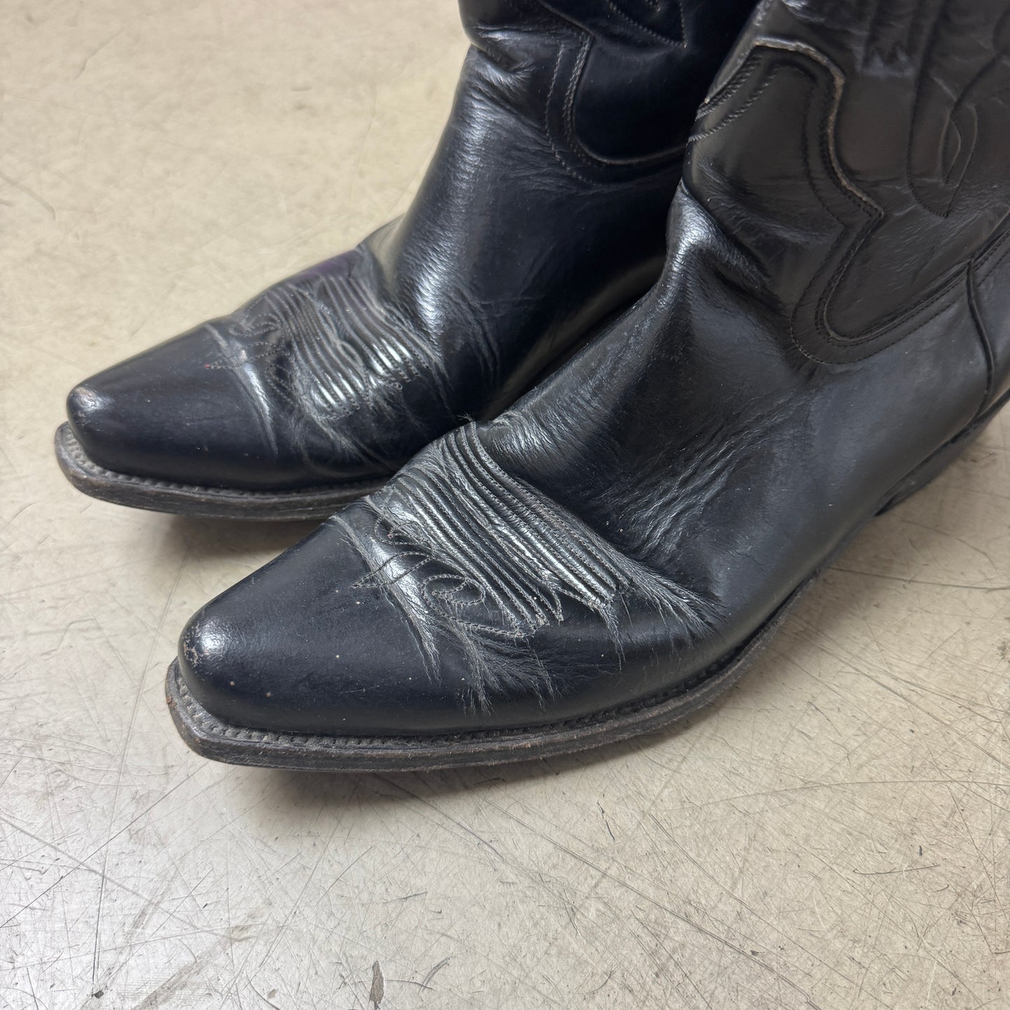 (43) Buffalo Echtleder Cowboy Boots
