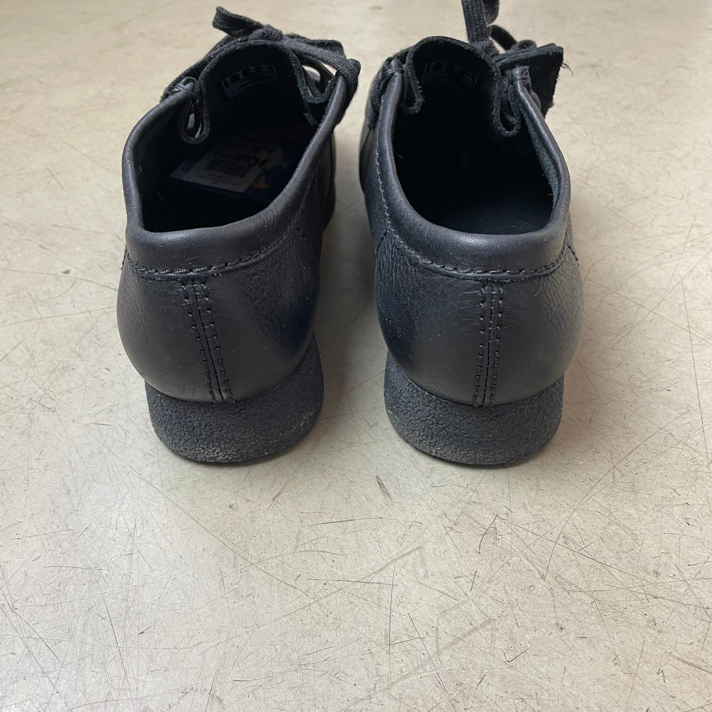 (41) Clarks Wallabee Sneaker Leder Schuh schwarz
