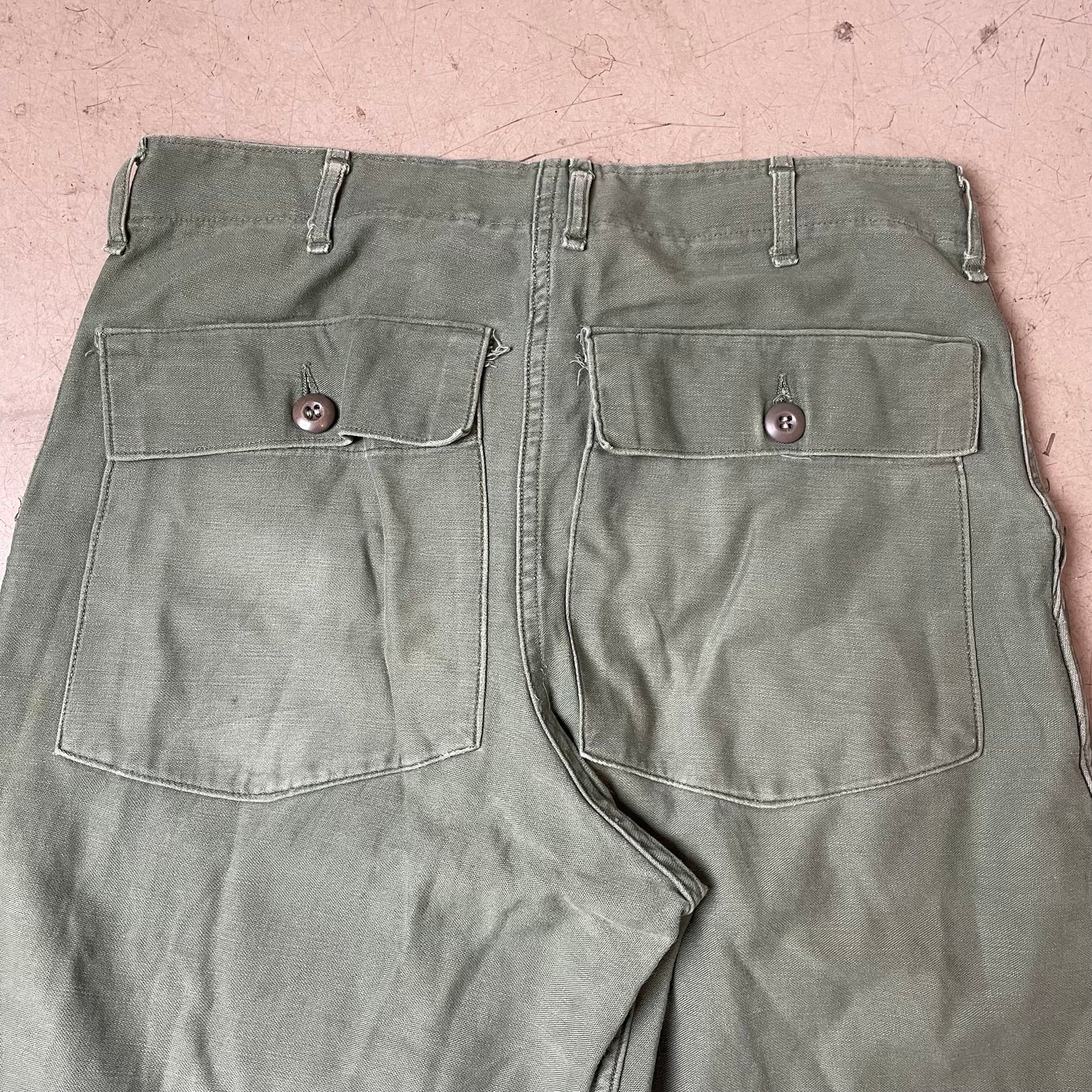 (M) US Army Front Pocket Utility Fatigue Pants olivgrün W32L31