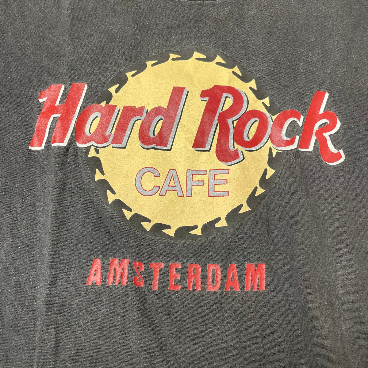 (M) Vintage Hard Rock Café Amsterdam Tshirt schwarz
