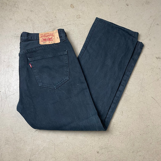(XL) Levi’s 501 Jeanshose schwarz W36L34