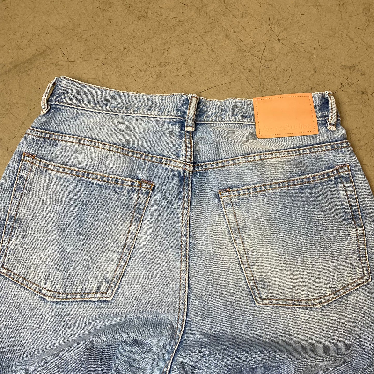 (M) Acne Studios Flare Denim Schlaghose Jeanshose hellblau W32/L32