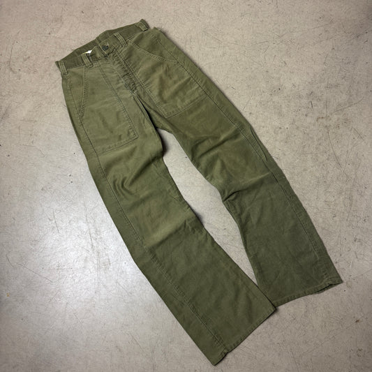 (XS-S) Fatigue Front Pocket Army Pants