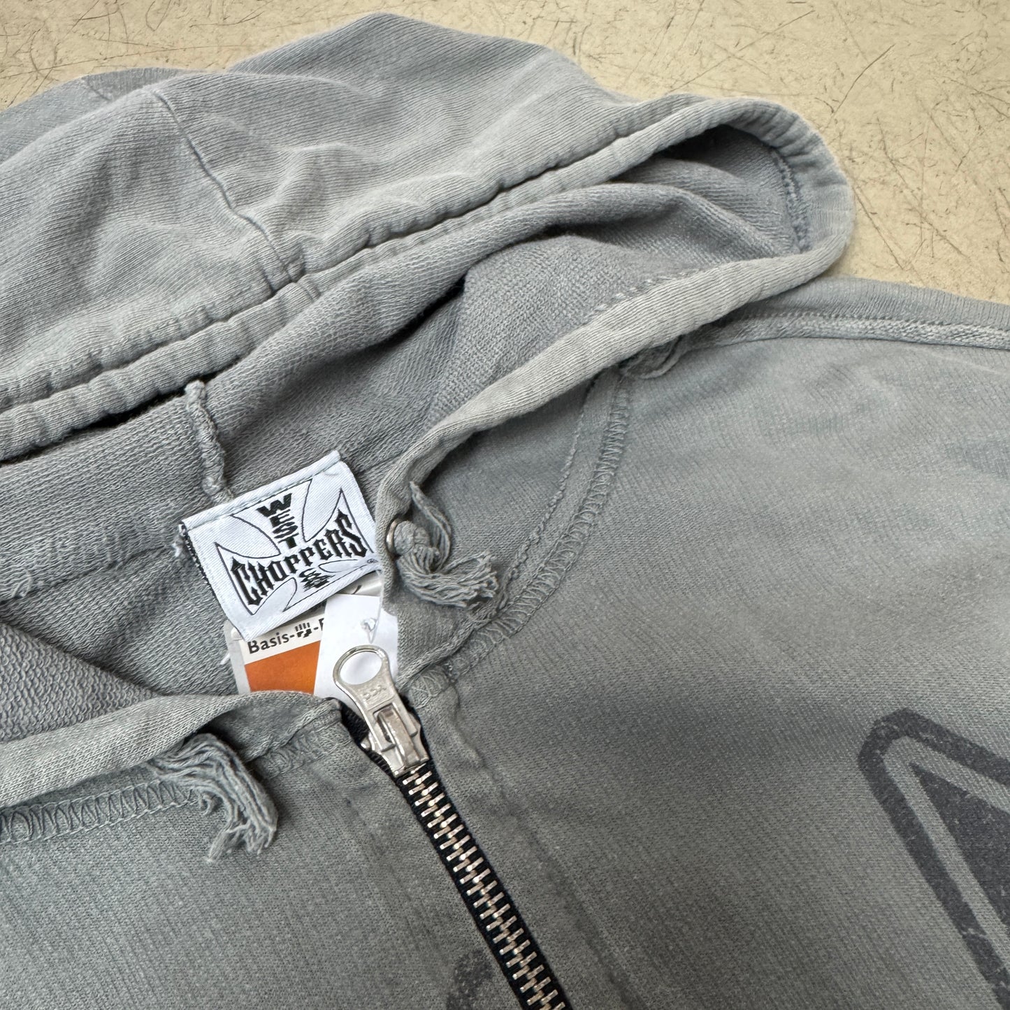 (M-L) 2000s Choppers Zip Hoodie