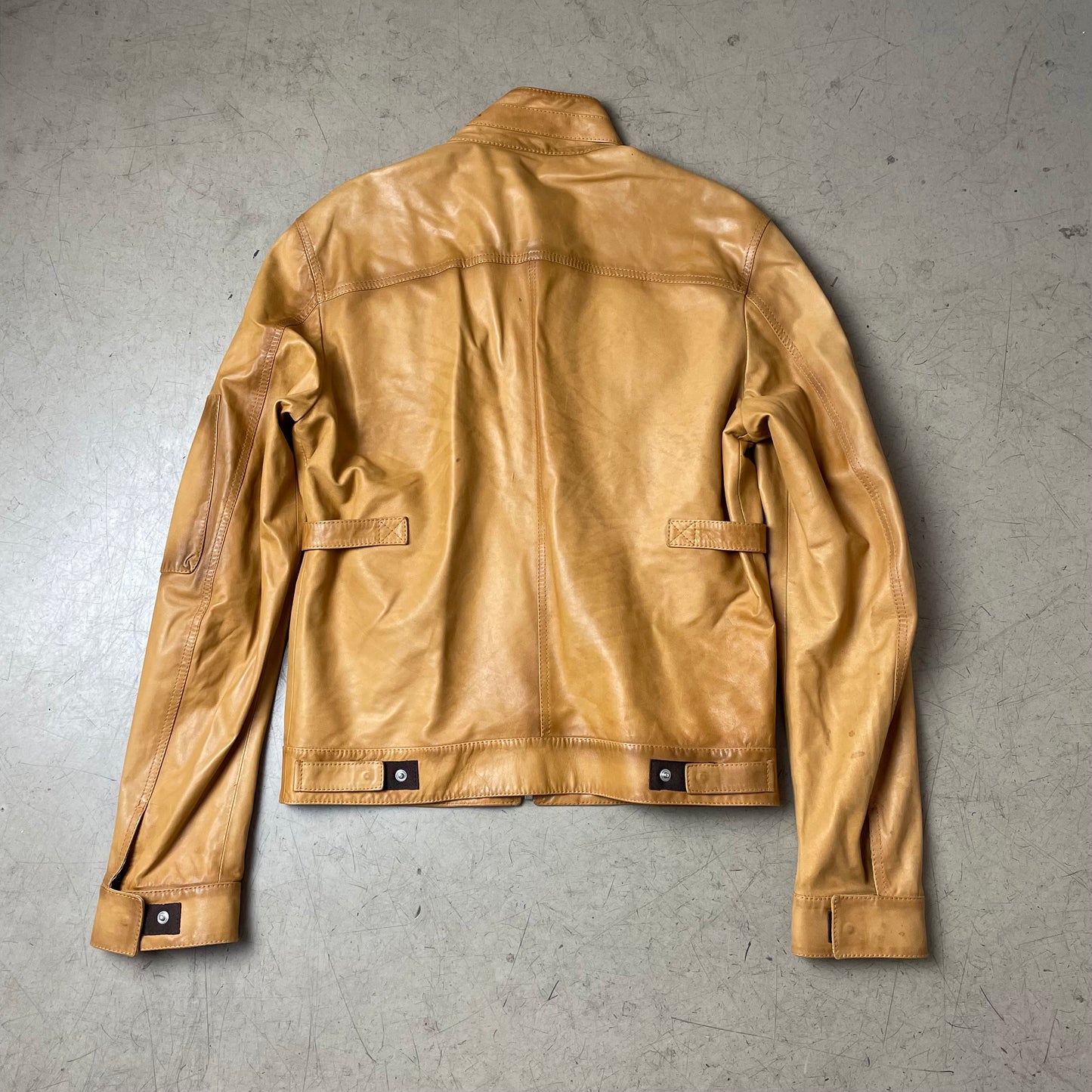 (M) Richmond X Lederjacke braun