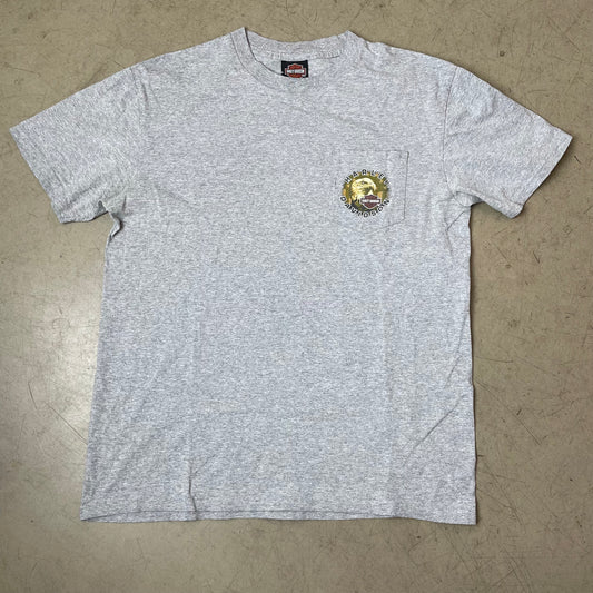 (L) Harley Davidson Tshirt grau Pocket Lakeland