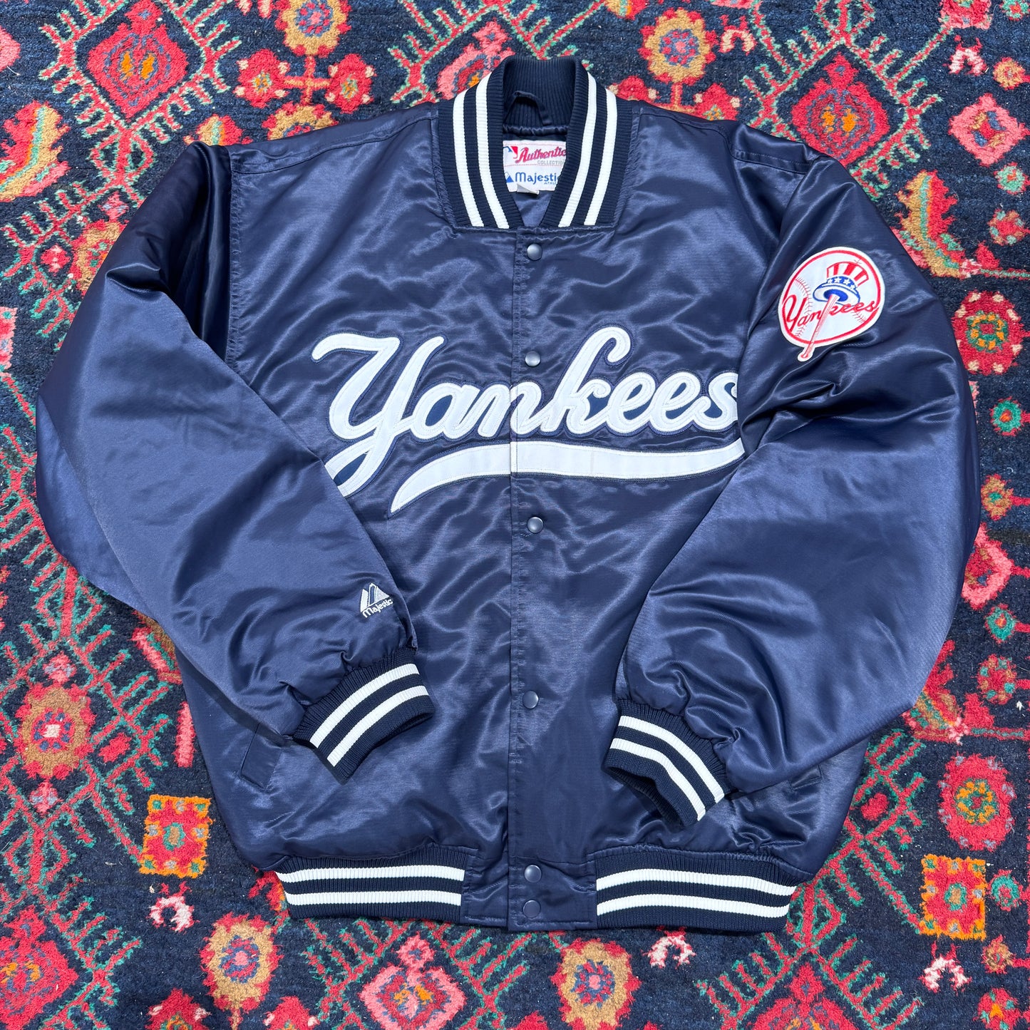 (L) NY YANKEES MAJESTIC COLLEGE JACKE