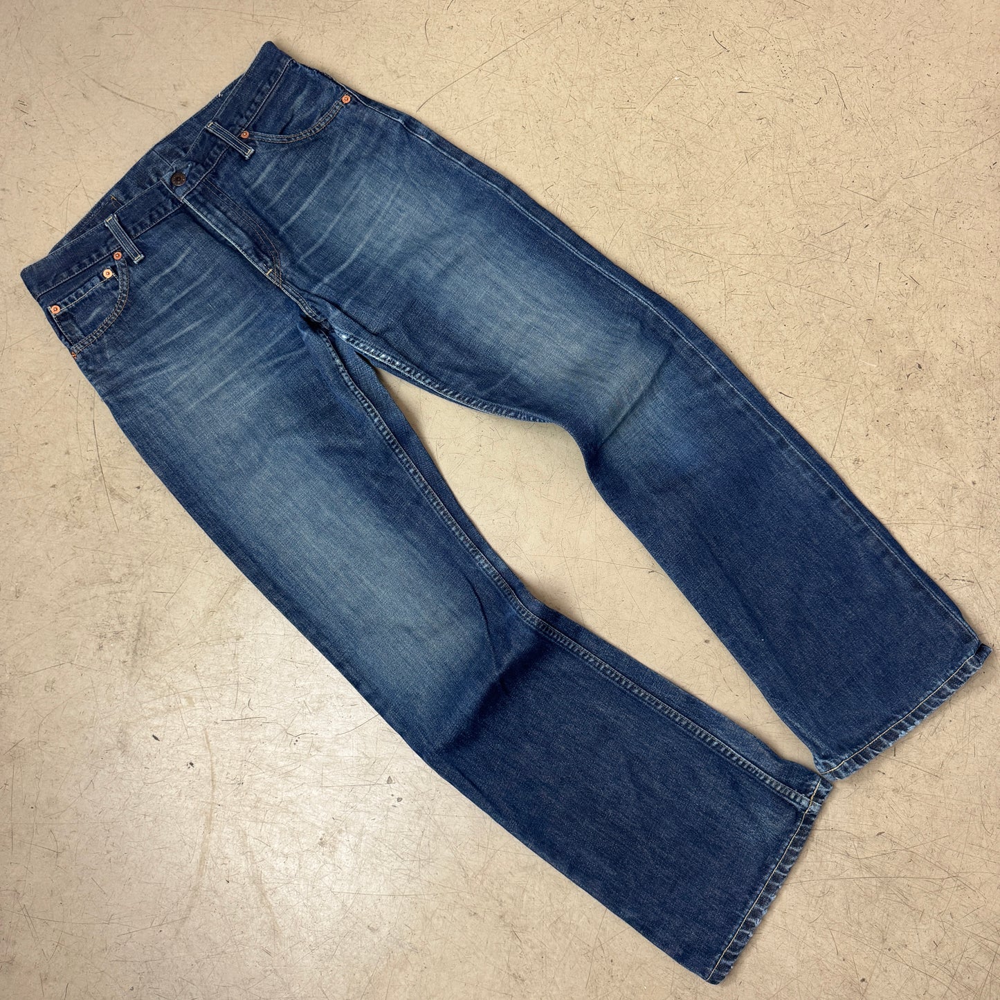 (M-L) Levi’s 507 04 Bootcut Jeanshose W33/L34