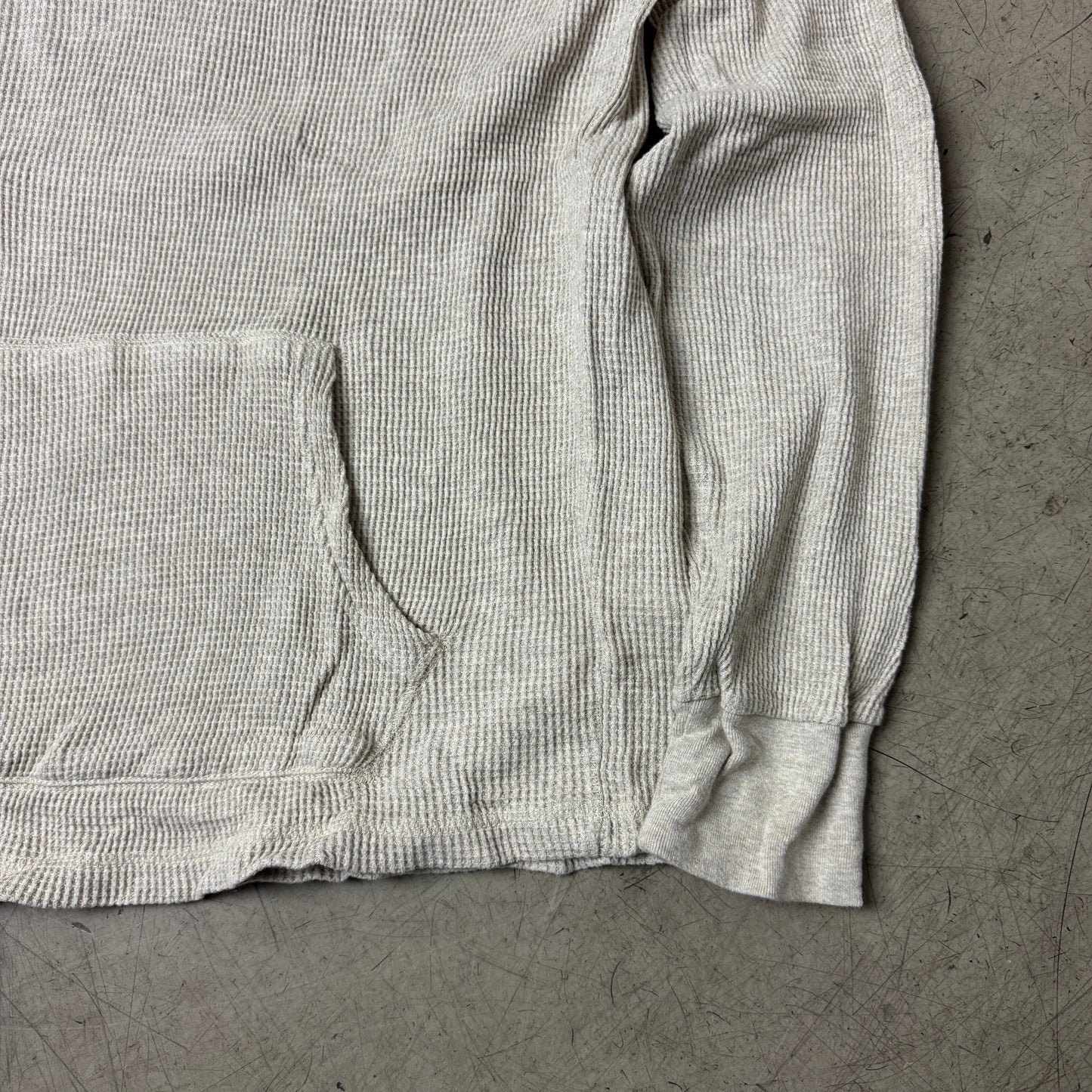 (L-XL) Ralph Lauren Waffle Cotton Hoodie