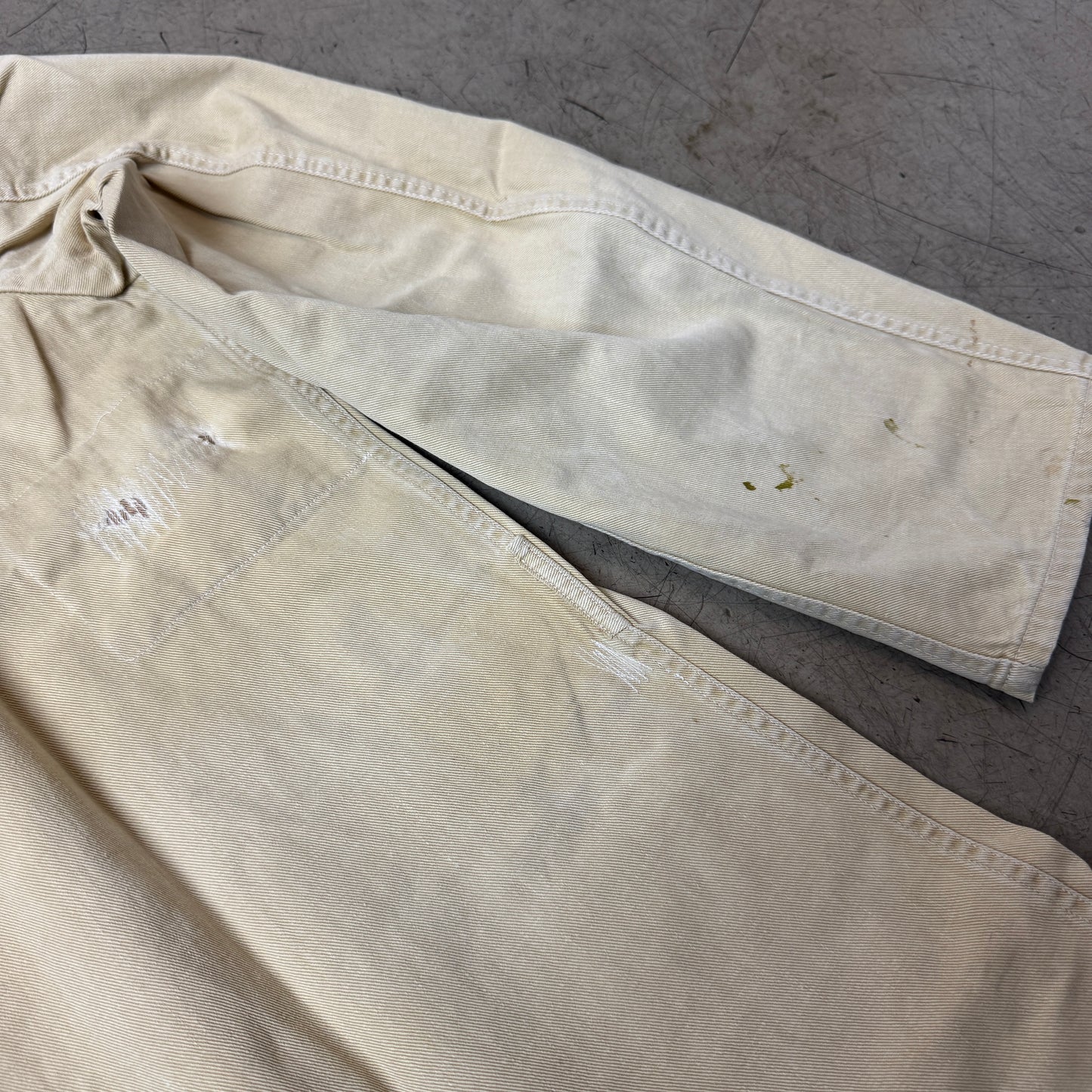 (L) Rare 1970s Moleskin Euro Work Shirt